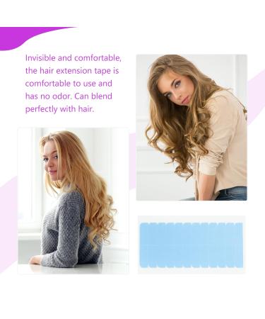 Dohia Hair Extension Tape Tabs - Double Sided No-Residue Replacement Tape for Hair Extensions - ST1-JFJP - Buy Online on GoSupps.com
