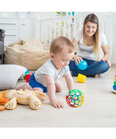 Guoyou BPA-Free Baby Grief Ball - Sensory Toy for 3-12 Months Perfect Baby Teething Ring for Boys & Girls - Buy Online on GoSupps.com