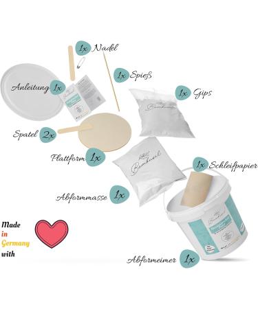 High-Quality Handprint Set - Ideal Partner Gift & Wedding Keepsake | All-in-One Plaster Print Set for Couples Families Children & Babies - Made in Germany - Buy Online on GoSupps.com