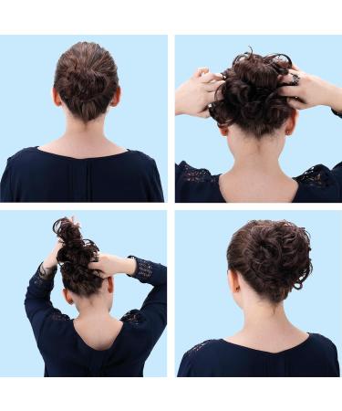 CAISHA 100% Real Hair Thickening Braid Hair Tie & Accessory - Brown H312D (#4) for Effortless Style - Buy Online on GoSupps.com