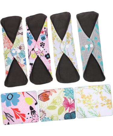 Hemoton 4pcs Washable Bamboo Nursing Pads - Menstrual & Incontinence Pads with Bamboo Charcoal for Organic Panty Liner - Buy Online on GoSupps.com