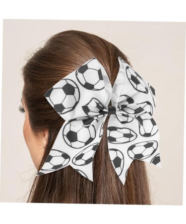 Beaupretty Hair Ribbon Bows for Hair Kids Hair Accessories Elastic Hair Bands Bow for Hair Girl Bows Bow Elastic Ponytail Holders Soccer Bow Hair Tie Hair Ties with Bows Child Fan Hairball - Buy Online on GoSupps.com