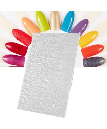 Nail Art Display Board - Acrylic Manicure Sample Stand for Nail Salons | Transparent Bark Pattern-02 - Buy Online on GoSupps.com