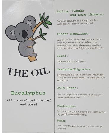 Natural Health Relief Oil - Imported Australian Eucalyptus Blend | Made in USA - Buy Online on GoSupps.com