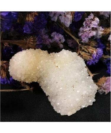 Natural Crystal Rough 40-1000g Natural White Crystal Cluster Quartz raw Minerals apophylite Specimen gem Stones for Home Decor Gift (Size : 380-480g) - Buy Online on GoSupps.com