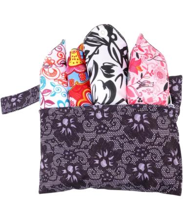 Solustrie 12 PTH Washable Menstrual Pads - Reusable & Super Absorbent Comfort | 3-Pack Waterproof 19x15cm - Available in Multiple Colors - Buy Online on GoSupps.com