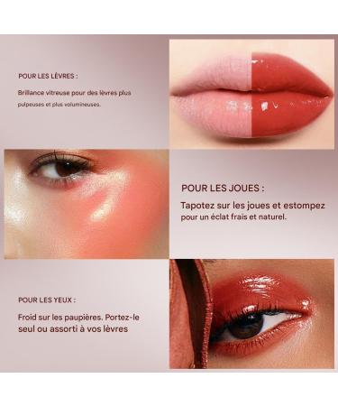  Fyrdyn Lip Gloss - Lip Moisturizer - Long-Lasting Nourishing Balm Makeup Beauty Luminous Effect Glossy Finish Evening Dates - Buy Online on GoSupps.com
