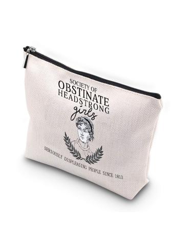 Society of Obstinate Headstrong Women's Zippered Cosmetic Bag