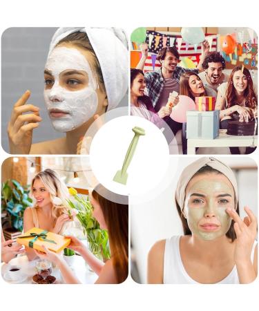 Wpsagek Facial Cleansing Brush | Silicone Face Wash Scrubber | Double Head Silicone Cosmetic Wash Scrubber Face Mud Applicator Scraper for Various Skin Care Products - Buy Online on GoSupps.com