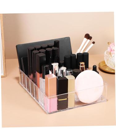 OFFSCH 2pcs for Eyeshadow Palette Display Acrylic Case Clear Holder Makeup Desktop Stand Divided Organizer - Buy Online on GoSupps.com