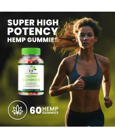 Herbal Harmony Gummies for Men and Women - Herbal Harmony Gummy Herbal Harmony Infused with Hemp Extract Herbal Harmony Natural Hemp Supplement Reviews (3 Pack - 180 Gummies) - Buy Online on GoSupps.com