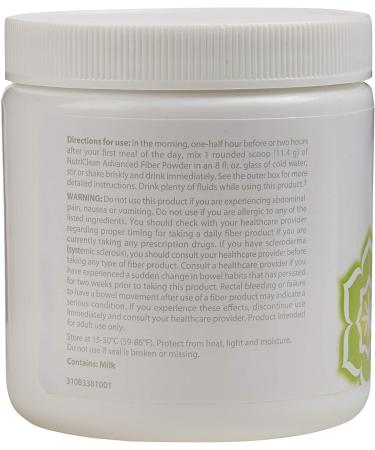 NutriClean 7 Day Cleansing System with Stevia - Advanced Fiber Powder for Digestive Health - Colon Cleanse - 7 Servings - Buy Online on GoSupps.com
