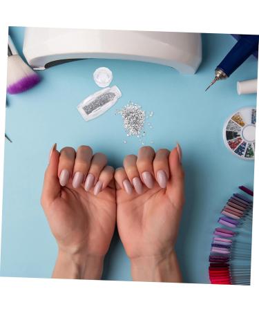 Beatifufu 3 Boxes Nail Art Accessories Nail Tech Accessories DIY Manicure Ornament Mini Nail Crystals Micro Pixie Nail Art Nail Embellishments Rhinestone Nail Beads Metal Bottled 3D Resin 6x2.5cm - Buy Online on GoSupps.com