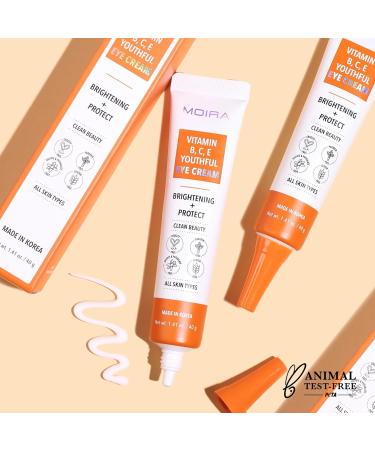 Moira Vitamin B C E Youthful Eye Cream 1.41 oz - Skin Care Treatment - Buy Online on GoSupps.com