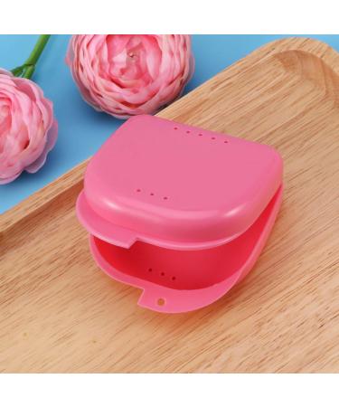 Healifty Accessories Travel Retainer Case With Vent Holes - Denture Case Case - Hinged Lid Snaps Orthodontic Dental Retainer for Braces Dentures & Aligners () Travel Travel Accessories - Buy Online on GoSupps.com