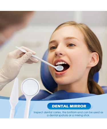 TrelaCo 50 Sets Disposable Dental Tools - Dental Picks Mirror & Explorer for Professional Teeth Cleaning - Buy Online on GoSupps.com