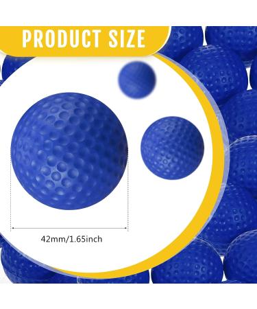 Junkin 80 Pcs Foam Golf Practice Balls - Realistic Feel and Flight - Indoor/Outdoor Training Sport Balls - Elastic Soft Foam - Blue - Buy Online on GoSupps.com