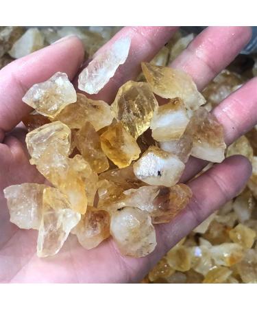 Natural Crystal Rough 1PCS Big Particle Natural Brazilian Citrine Rough Raw Ore Ornament Crystal Brazil Stones for DIY Carving (Color : Orange Size : 4-5cm) 4-5cm Orange - Buy Online on GoSupps.com