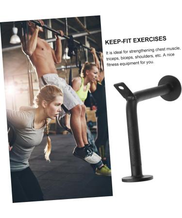 Pull Back Rod Back Muscles up Bar Black Handles Black Tension Rod Exercises Tricep Back Muscles Muscle Training Tension Bar Shoulder Down Bar Straight Arm Sports Fitness Steel - Buy Online on GoSupps.com