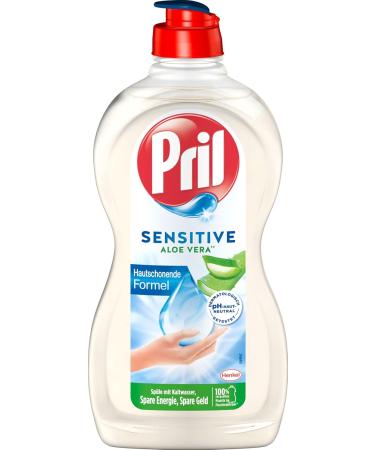 Buy Pril Set: Original & Sensitive Dishwashing Detergent - 120ml Lemon & 450ml Aloe Vera - Powerful Fat Removal for Sparkling Clean Dishes - International Shipping Available - Buy Online on GoSupps.com