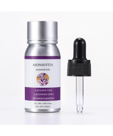Premium Lavender Vera Essential Oil - 100% Pure & Natural Aromatherapy Oil for Relaxation & Body Care - Soothing Massage Oil 30ml - Buy Online on GoSupps.com