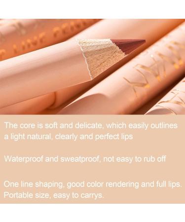 12-Piece Matte Lip Liner Pens Set - Long-Lasting & Creamy | Natural Lip Makeup Pencils - Buy Online on GoSupps.com