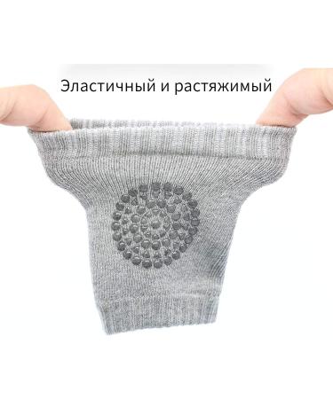 Hidetex Baby Knee Pads - 5 Pairs Infant Crawling Kneepads, Adjustable Anti-Slip Leg Warmers for Unisex Toddlers - Buy Online on GoSupps.com