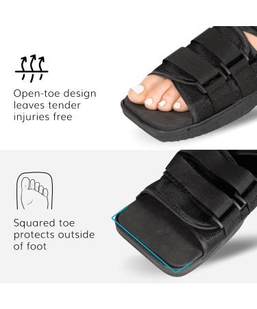 Buy BraceAbility Post-op Shoe for Broken Foot | Surgical Walking Boot & Stress Fracture Brace - Medium Male - Buy Online on GoSupps.com