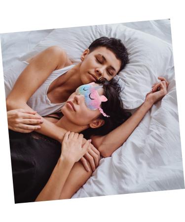 Beaupretty Unicorn Eye Patch - 2 Pcs Plush Sleeping Mask | Perfect Birthday Party Favor & Travel Accessory - Buy Online on GoSupps.com