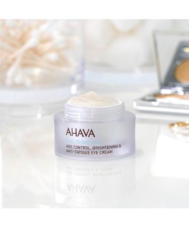 AHAVA Dead Sea Age Control Brightening Anti Fatigue Eye Cream - 0.51 Fl Oz - Buy Online on GoSupps.com