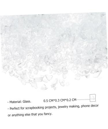 Homoyoyo Breloques en Verre Irr gulier 200 G Remplissage poxy Transparent pour Nail Art D coration Manucure DIY Loisirs Cr atifs Accessoires - Buy Online on GoSupps.com