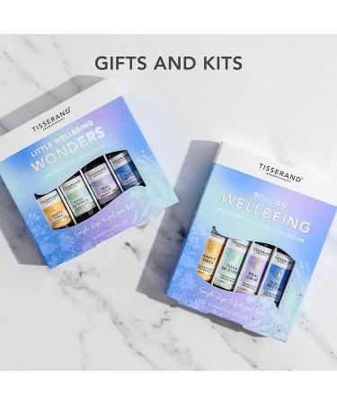 Tisserand Aromatherapy - Wellbeing Roller Ball Collection - Pulse Point Roller Ball - Happy Vibes Total De-Stress Sleep Better and Real Calm - 100% Natural Pure Essential Oils - 4x10ml - Buy Online on GoSupps.com