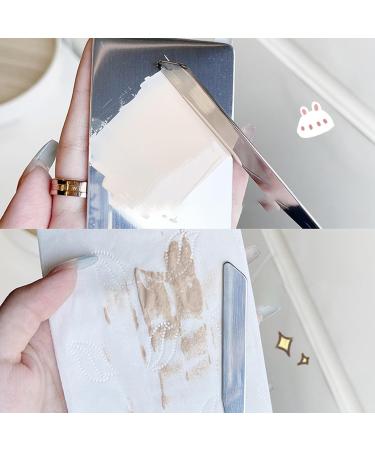 Liquid foundation testing tray for makeup - Color mixing palette for cosmetics highlighting powder - Buy Online on GoSupps.com