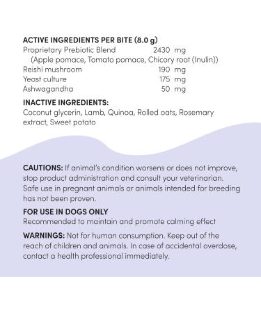 Crumps' Naturals Gutsy-Calm Bites 4.6oz/130g - Buy Online on GoSupps.com