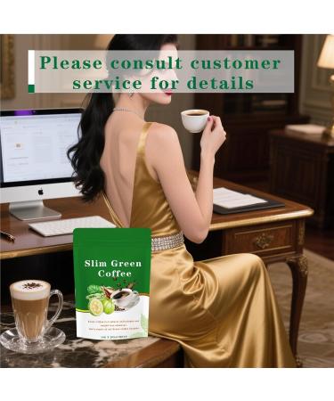 KLYso Natural Herbal Coffee with Green Coffee Instant Slimming Coffee Weight Management Support Quick Dissolve Healthy Drink2PCS - Buy Online on GoSupps.com