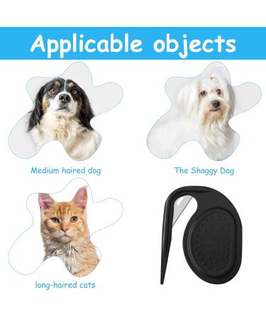 2-Piece De-Filtering Knife Set & Knotting Comb for Dogs & Cats - Remove Matted Hair | Long-Haired Pet Care - Buy Online on GoSupps.com