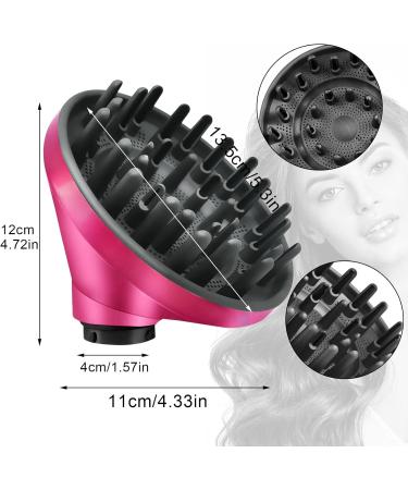 DIANS Diffisor for Dyson Airwrap Styler HS01 HS05 | Convertible Hair Dryer & Diffuser Attachment - Rose Red - Buy Online on GoSupps.com