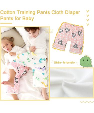 Happy Cherry Baby Diaper Skirt Toddler Waterproof Training Pants Pink Bear - Absorbent, Washable, Cartoon Design - Buy Online on GoSupps.com