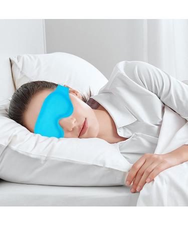 Wpsagek Cooling Eye Cover | Reusable Eye Cooling Masque Gel | Shading Design Sleeping Tool for Business Trip Travel Home and Car - Buy Online on GoSupps.com