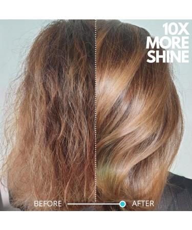 Vegan Therapist Hair Treatment Oils | Reconstructive Anti-Breakage & Frizz Control Serum - Perfect Shine for Curly & Damaged Hair (3.4fl - Buy Online on GoSupps.com