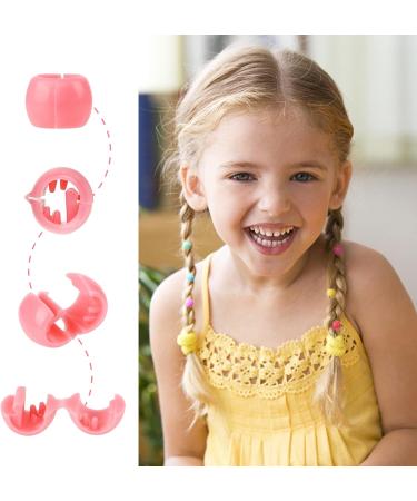 200 Pcs Mini Hair Claw Clips Plastic Hair beads Claw Mini Rainbow Beads Clip Tiny Plastic Jaw Clips for Girls Women Accessories (Random Color) - Buy Online on GoSupps.com