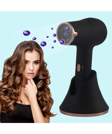 Travel Cordless Hair Dryers Lightweight Mini Blows Dryer Narrow Nozzle Low Noise Hair Care Blow Dryer Salon Styling Tool Freestanding Blow Dryer for Home/Outdoor