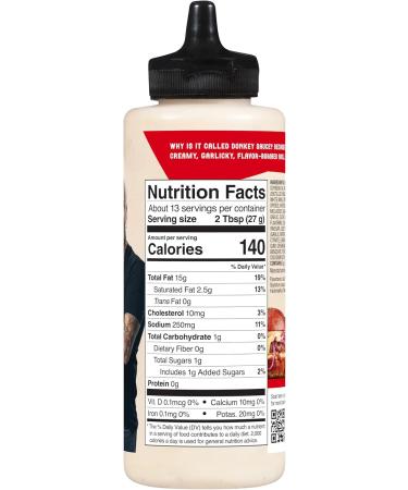Flavortown Famous Donkey Sauce 12 oz (2 Pack) Bundled With Snack Scout Basting Brush - Buy Online on GoSupps.com