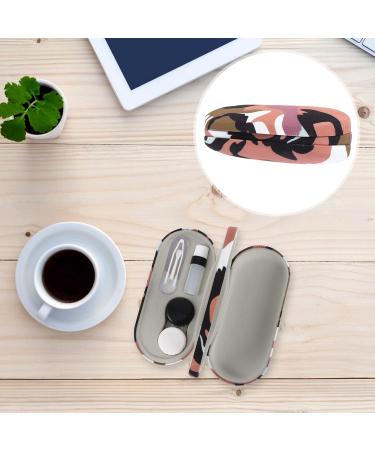 Buy Hemotone 2-in-1 Portable Contact Lens Case & Glasses Holder | Double-Sided Camouflage Design with Integrated Mirror | Ideal for Men & Women - International Shipping Available - Buy Online on GoSupps.com