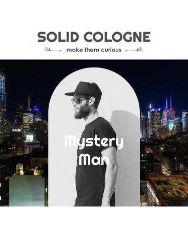 Solid Cologne Mystery Man Fragrance - Natural Men's Cologne - Redefined men's fragrance Wax Cologne Travel Size Cologne for men - natural mens solid cologne (3/4 Ounce (Pack of 1) Mystery Man) - Buy Online on GoSupps.com
