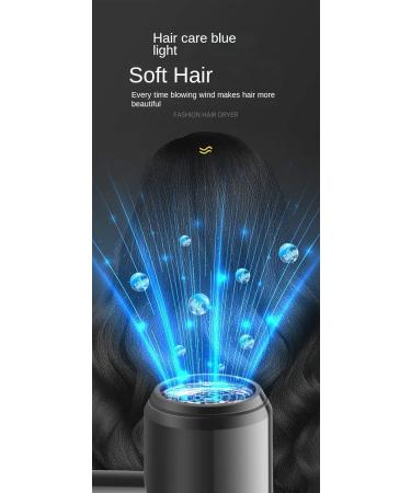 Hammer Hair Dryer Blu-ray Ion Home Dormitory Hair Dryer Mute Hair Dryer Quality Goods Dark Gray - Buy Online on GoSupps.com