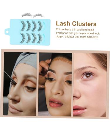 Beavorty 5 Pairs Cross False Eyelashes False Lashes Fake Eyelash Lashes with Color Short Eyelashes Thick False Eyelashes Dramatic Eyelashes Stick on Eyelashes Cross Section a03 Extend - Buy Online on GoSupps.com