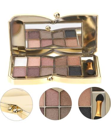 IWOWHERO 2 Pcs 10 Eyeshadow Dish Eye Makeup Accessories Eyeshadow Powder Womens Creamy Blusher Pink - Buy Online on GoSupps.com