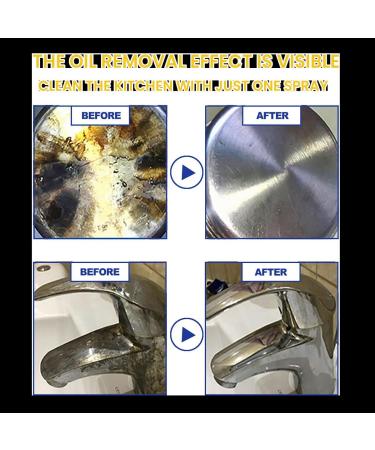 Super Strong Kitchen Cleaner Powder Household Multifunctional Stainless Steel Strong Cleaning Agent Powerful Kitchen All-Purpose Powder Cleaner Cleaning (3pcs) - Buy Online on GoSupps.com