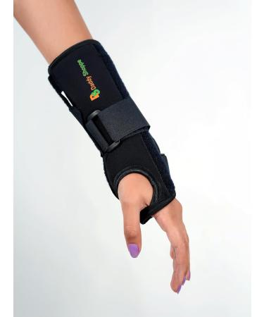 Adjustable Forearm Support Splint Brace - Flexible Left Arm Support for Pain Relief | International Shipping Available - Buy Online on GoSupps.com